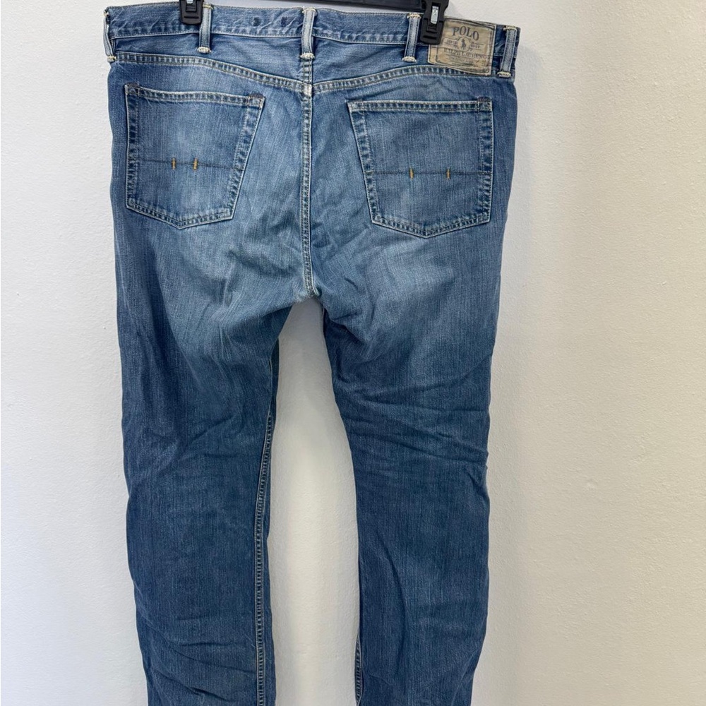 Polo Ralph Lauren: 
Men's Blue Denim Jeans - Picture 3 of 3